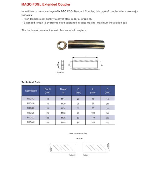 Threading Couplers - BilZed Company ( Rebar Couplers & Precast ...